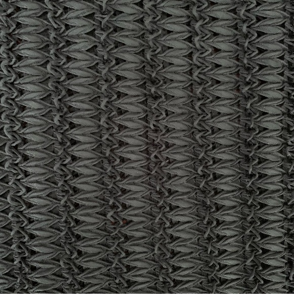 Zara Open Knit Dolman Sleeve Black Top, Size Small - Picture 7 of 8